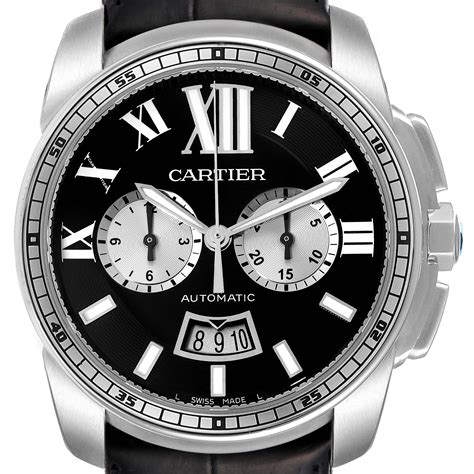 cartier calibre blue|cartier calibre chronograph.